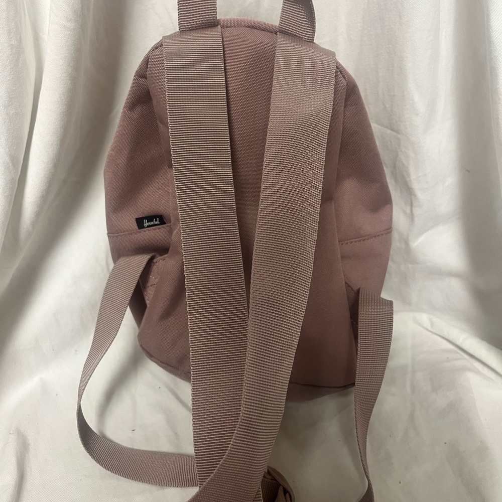 HERSCHEL Suppy Co. Women’s Classic Light Rosette Small Backpack Pocket Zip - Picture 3 of 3